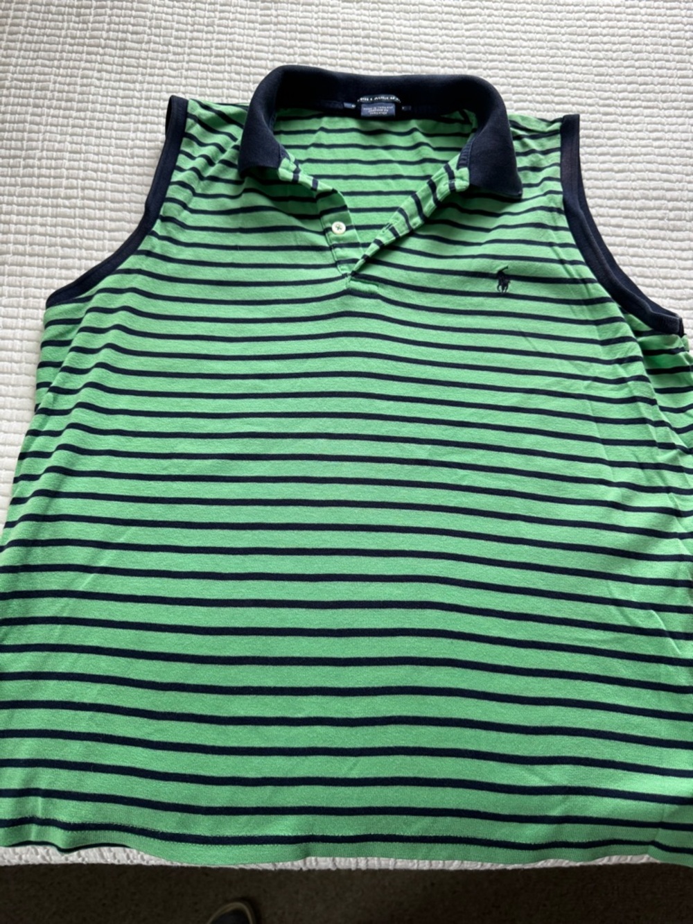 Ladies Sleeveless Golf Shirt